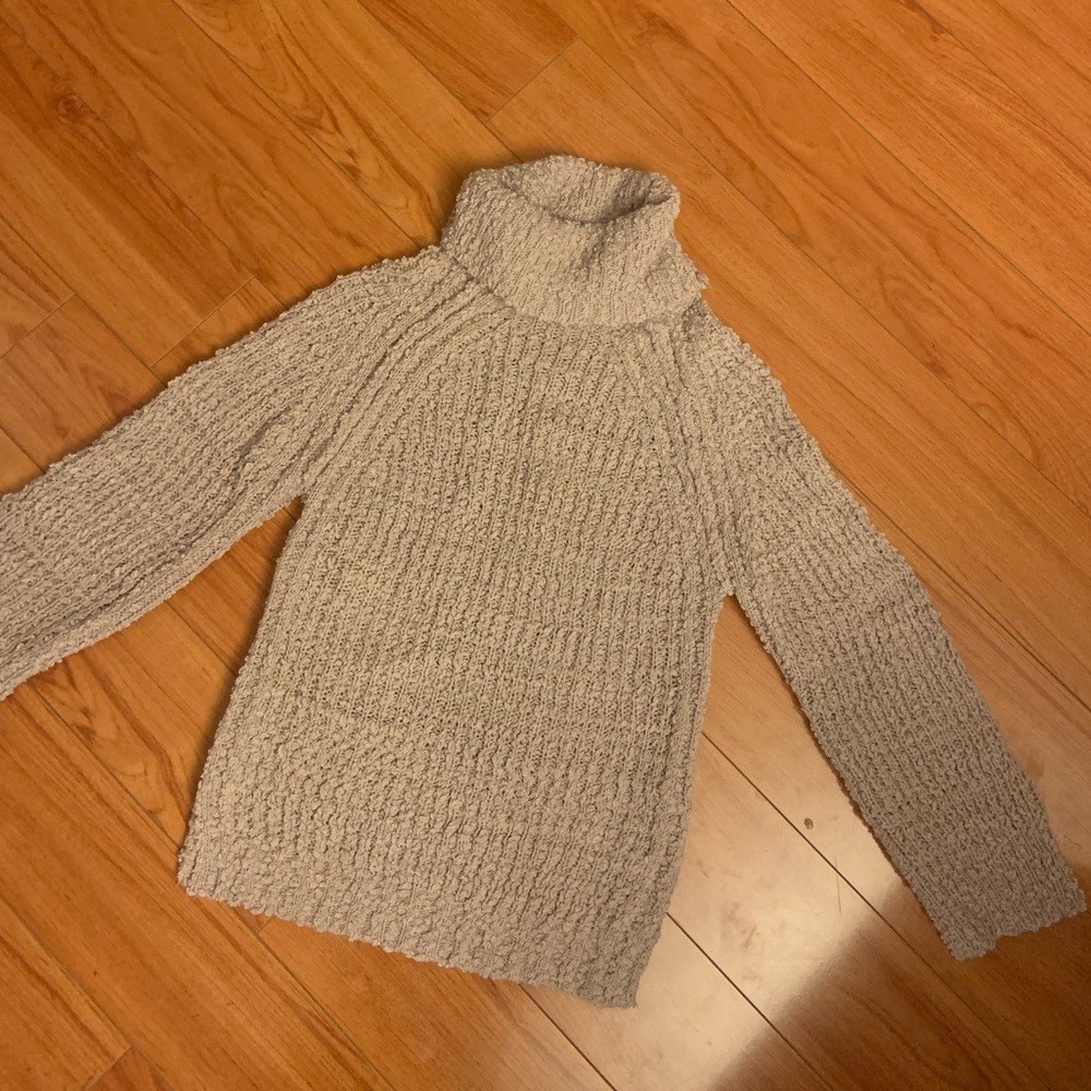 Fluffy Turtle Neck Sweater